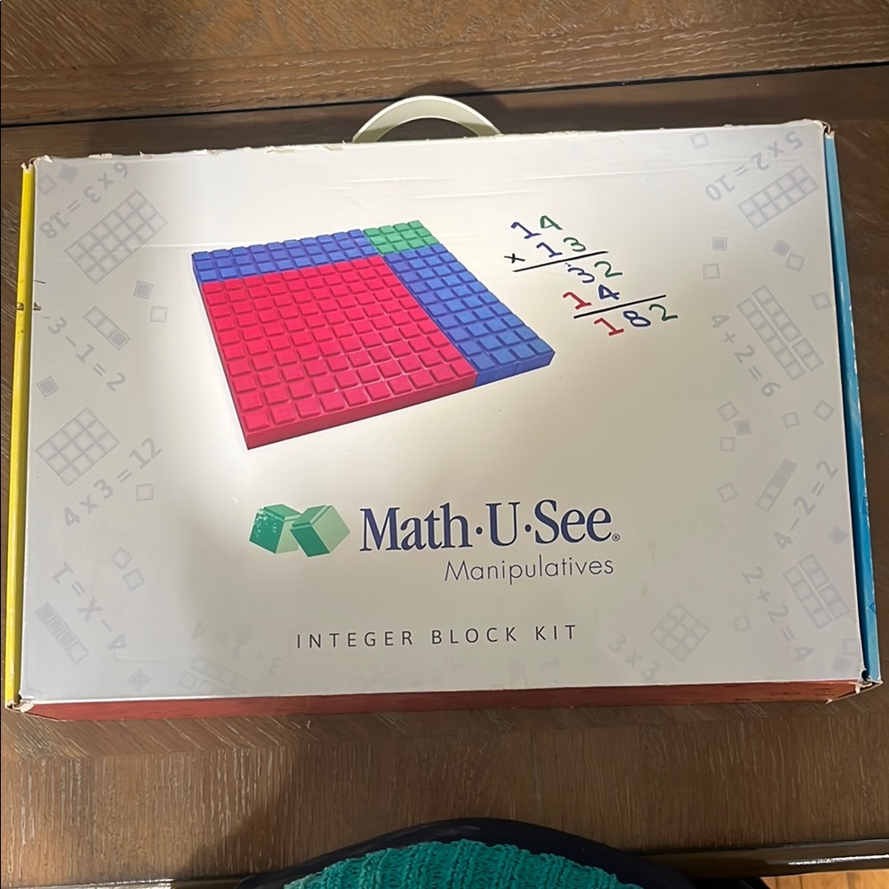 Math U See Integer Block Kit Manipulatives Learning Toys for Math Education